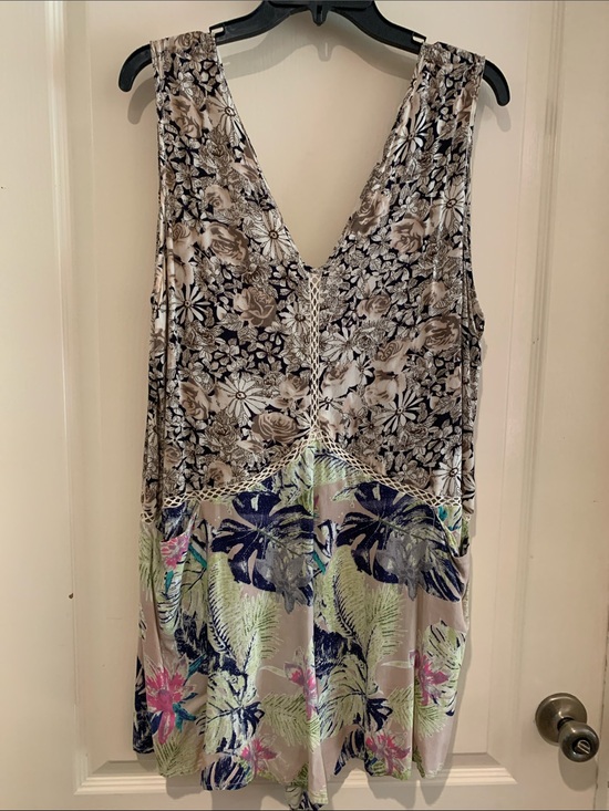 Umgee Pants - Umgee Floral Mixed-Print Jumpsuit Romper in Beige, Black, Navy, Green, Pink